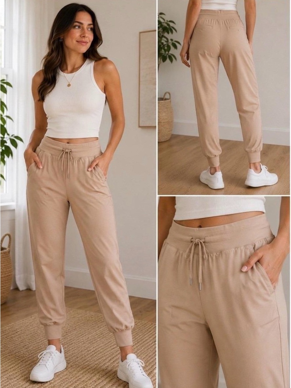 Calia Women’s  Elastic Waist Jogger Pants Size Large